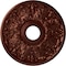 Ekena Millwork Apollo Ceiling Medallion (Canopies up to 5 5/8"), 16 1/2"OD x 3 5/8"ID x 1 1/8"P, Antique Copper CM16APACS - alternate 1